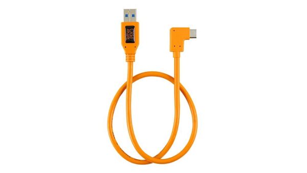 Tether Tools TetherPro USB 3.0 to USB-C Right Angle Dik Açılı 50 cm Bağlantı Kablosu