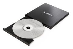 VERBATIM 43886 - EXTERNAL SLIMLINE CD/DVD WRITER USB 3.2 GEN 1/USB-C
