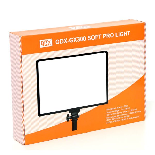 GDX PRO Led GX-300 Soft Light Bataryalı Led Işık