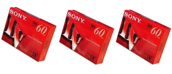Sony Mini Dv Kamera Kaseti (3 Adet)