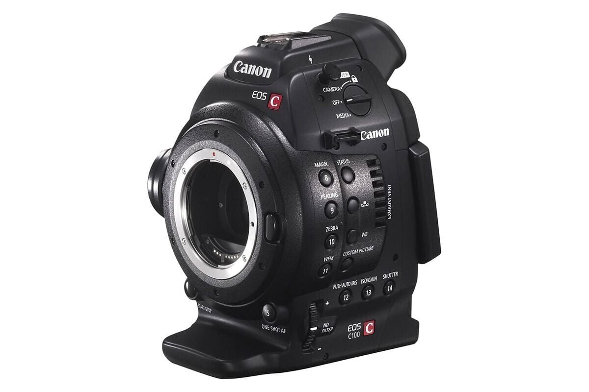 Canon EOS C100 Mark I Cinema Kamera (EF Mount)