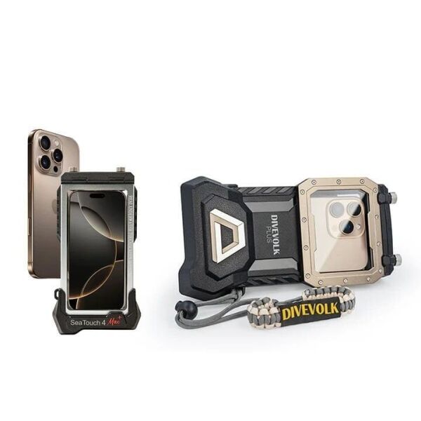 DIVEVOLK  SeaTouch 4 MAX  Akıllı Telefon Su Altı Kabini