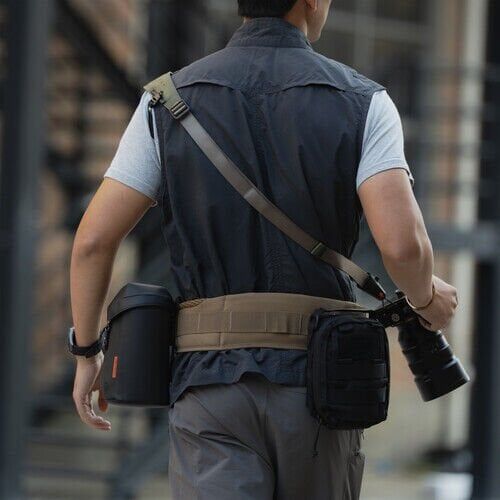 PGYTECH OneMo Photography Waist Belt (Coyote Brown) - Fotoğrafçı Kemeri