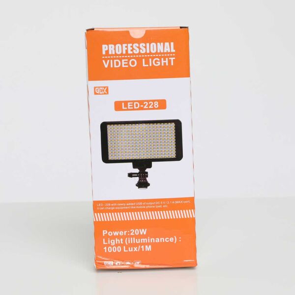 GDX Pro Led 228AS Bataryalı Sürekli Led Işık
