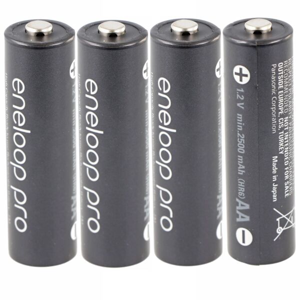 Panasonıc Eneloop (4'lü 2500 Mah 1.2V) AA Şarj Edilebilir Pil