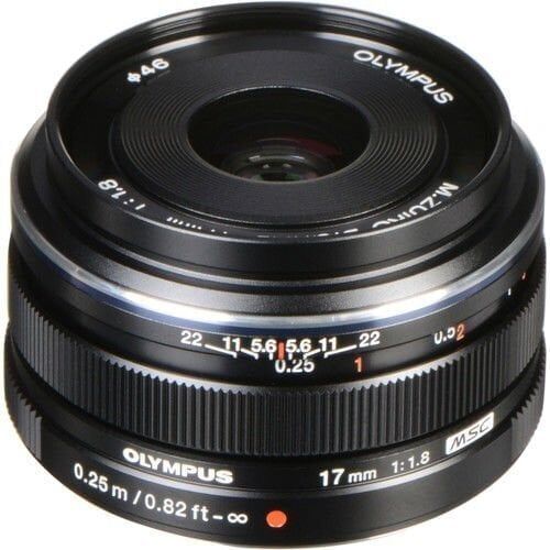 Olympus Lens 17mm 1.8 Black  M.Zuiko Digital V311050Be000