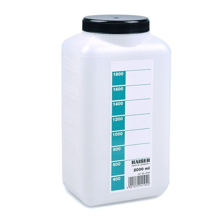 Kaiser Chemical Storage Bottle 2000 ml, white (4194)