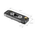 SmallRig BUN2468B Düşük Profilli NATO Rayı 50mm