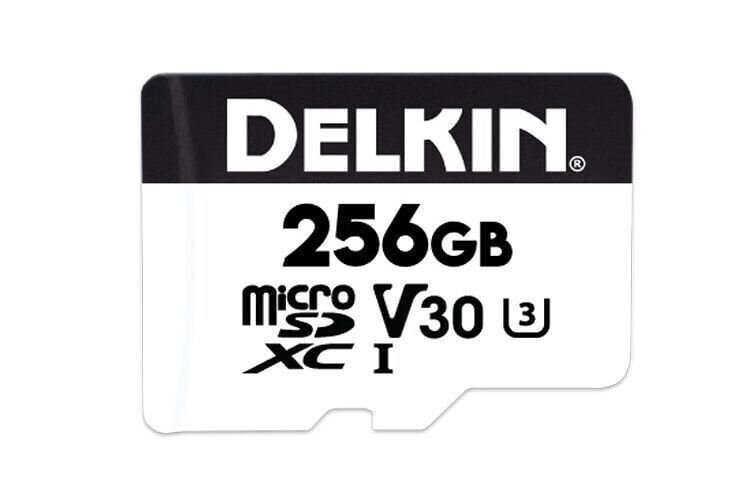 Delkin 256GB Micro SD V30 Hyperspeed Hafıza Kartı
