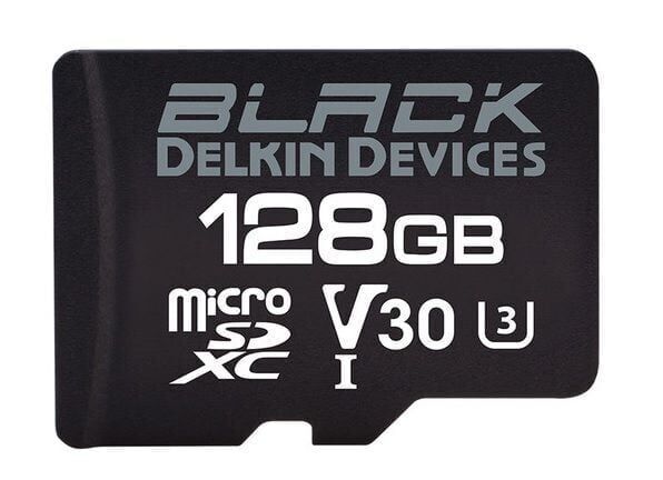 Delkin 128GB Micro SD UHS-I V30  Black Hafıza Kartı
