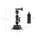 SmallRig SC-1K 4275 Aksiyon Kamera/Cep Telefonu için Vantuz Montaj Kiti
