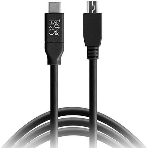 Tether Tools TetherPro USB-C to 2.0 Mini-B 5-Pin 4.6m Bağlantı Kablosu