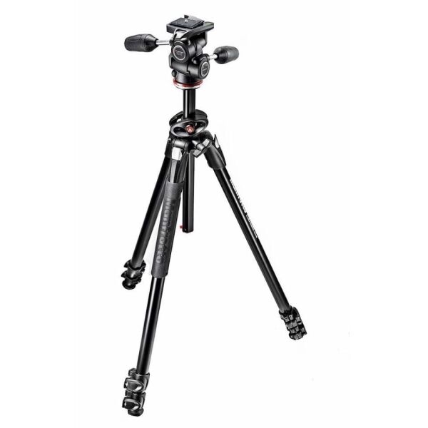 Manfrotto MK290DUA3-3W Hareketli Orta Borulu Tripod ve 3yönlü Başlıklı Kit