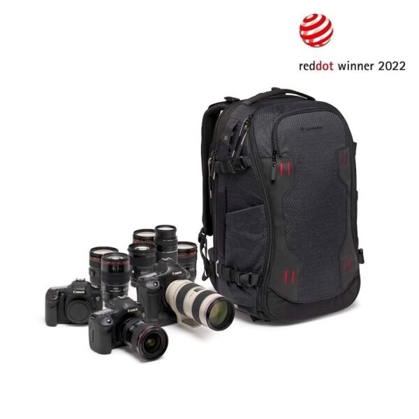 Manfrotto Bags PL2-BP-FX-L Flexleoader Backpack L Profesyonel Önden Açılan Kilitli Sırt Çantası