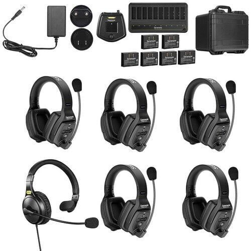 Saramonic Witalk5 WT6D 6 Kişilik Kablosuz İnterkom Sistemi (Dual)