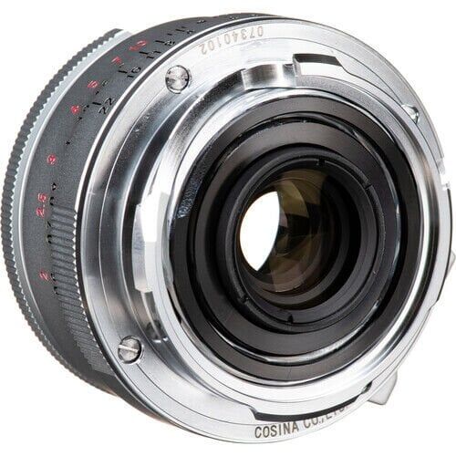Voigtländer Color-Skopar 28mm f/2.8 Aspherical Type II Leica M Mount Lens (Gümüş)