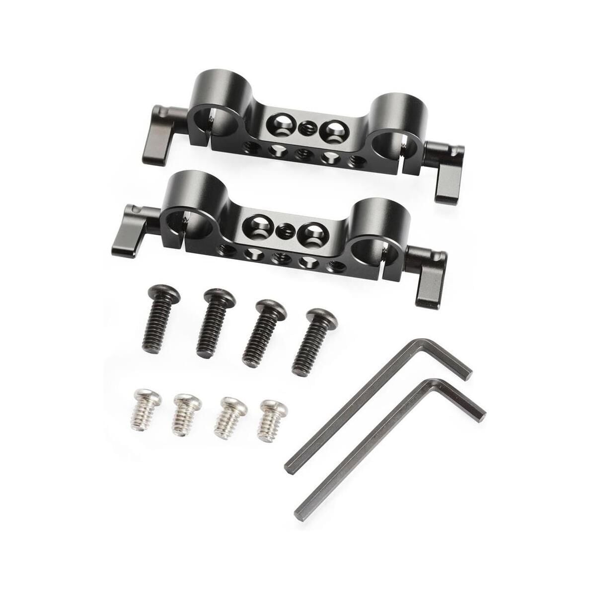 SmallRig 2061 Süper Hafif 15mm Raylı Blok (2'li Paket)