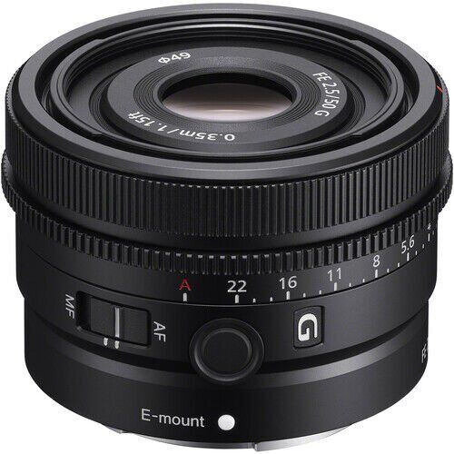 Sony FE 50mm f/2.5 G OSS Lens (SEL50F25G)