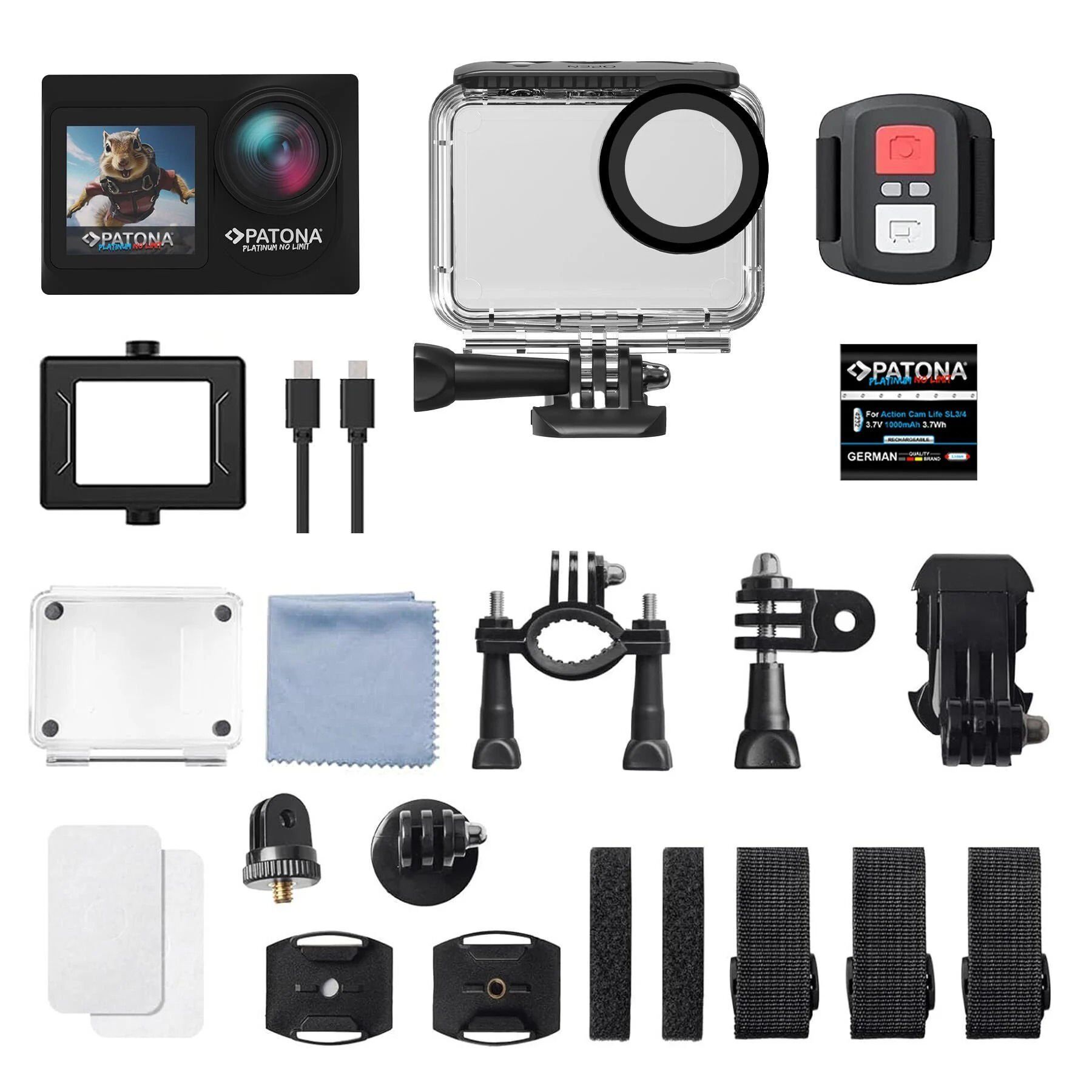 Patona 4234 Platinum Action Cam Life SL4 Aksiyon Kamerası