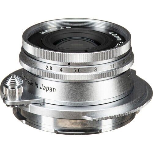 Voigtländer Heliar 40mm f/2.8 Aspherical VM Leica M Mount Lens (Gümüş)