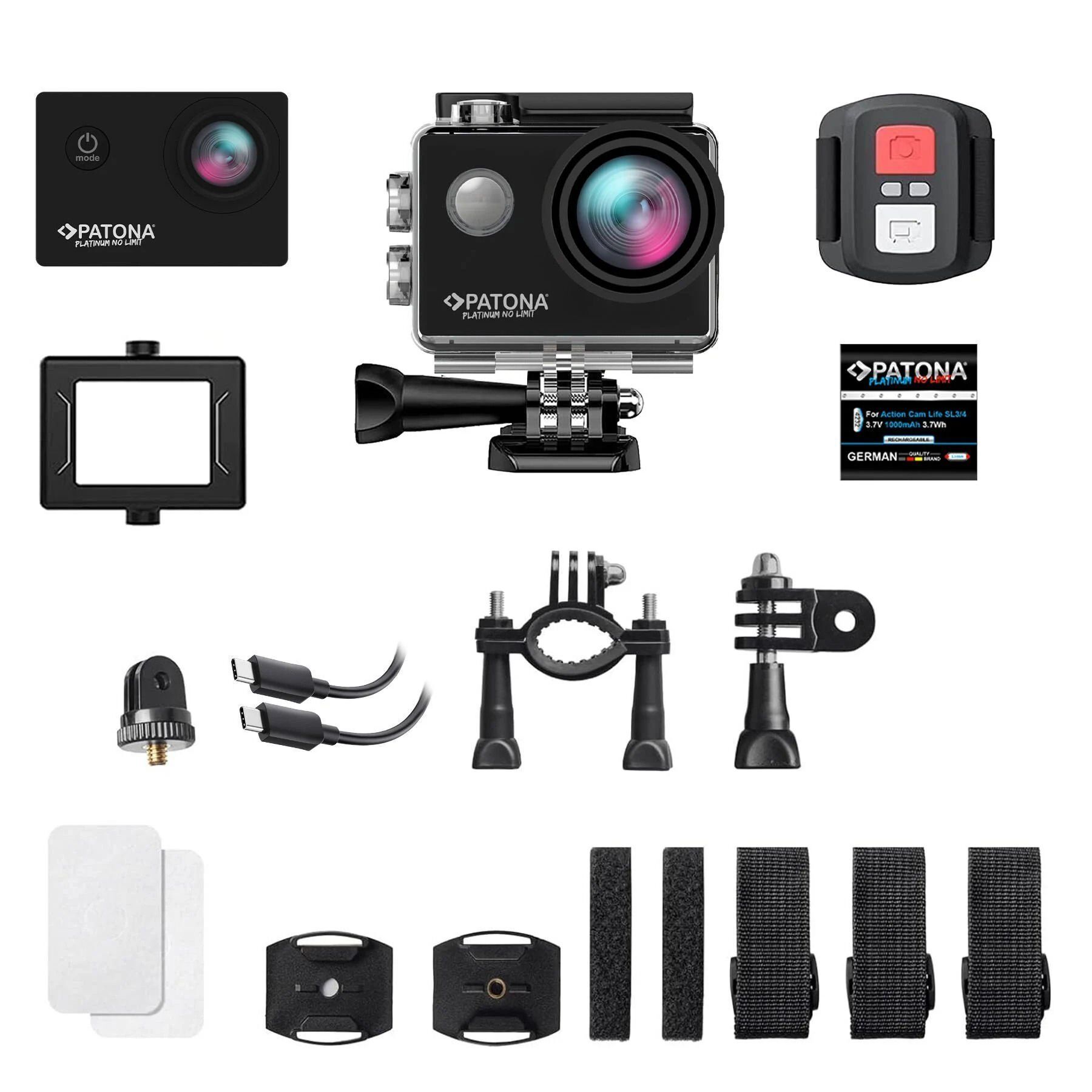Patona 4235 Platinum Action Cam Life SL3 Aksiyon Kamerası