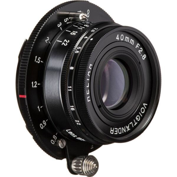 Voigtländer Heliar 40mm f/2.8 Aspherical VM Leica M Mount Lens (Siyah)