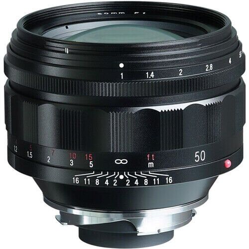 Voigtländer Nokton 50mm f/1.0 Aspherical MC VM Leica M Mount Lens