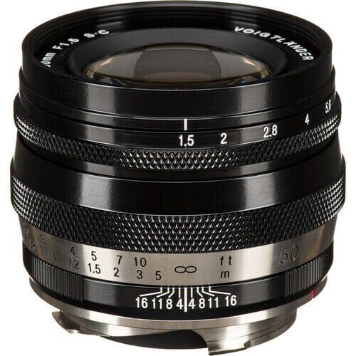 Voigtländer Heliar Classic 50mm f/1.5 VM Leica M Mount Lens