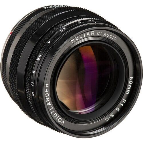 Voigtländer Heliar Classic 50mm f/1.5 VM Leica M Mount Lens
