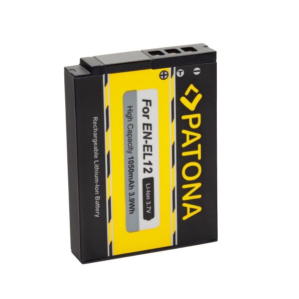 Patona 1088 Battery Nikon En-El12 1050 Mah 3.7V