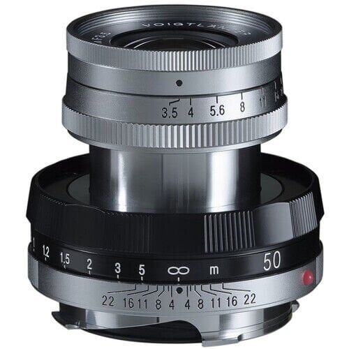 Voigtländer Apo-Lanthar 50mm f/3.5 VM Type I Leica M Mount Lens (Two-Tone)(Gri)
