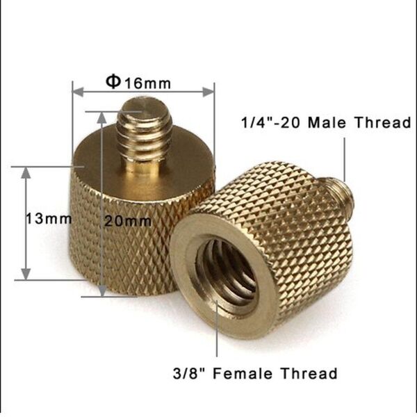 OEM Marka SC02 Vida Dişi 3/8 ''Erkek 1/4'' dişi