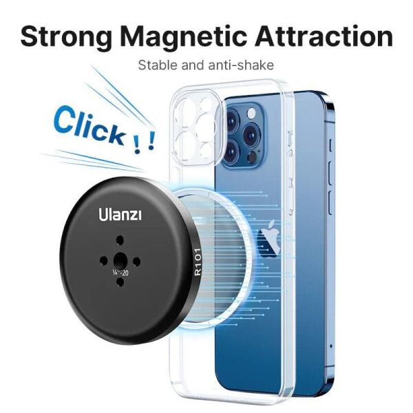 Ulanzi R101 1/4'' MagSafe Manyetik Montaj Parçası