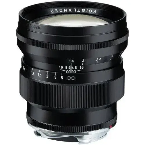 Voigtländer Nokton 75mm f/1.5 VM Leica M Mount (Siyah)