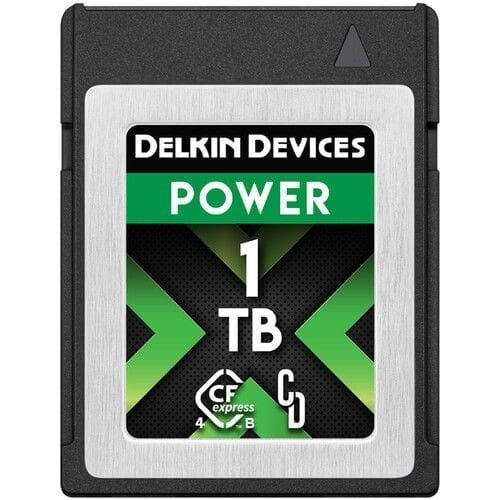 Delkin 1TB Power CF Express Type B 4.0 Power Hafıza Kartı (Okuma:1780 - Yazma:1700)