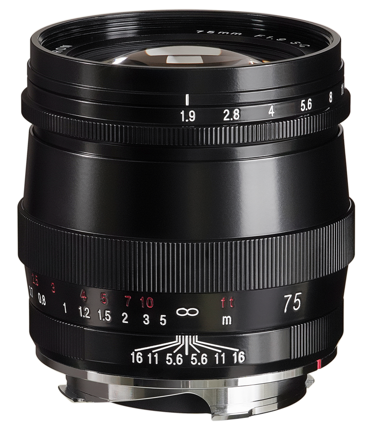 Voigtländer Ultron 75mm f/1.9 SC VM Leica M Mount Lens