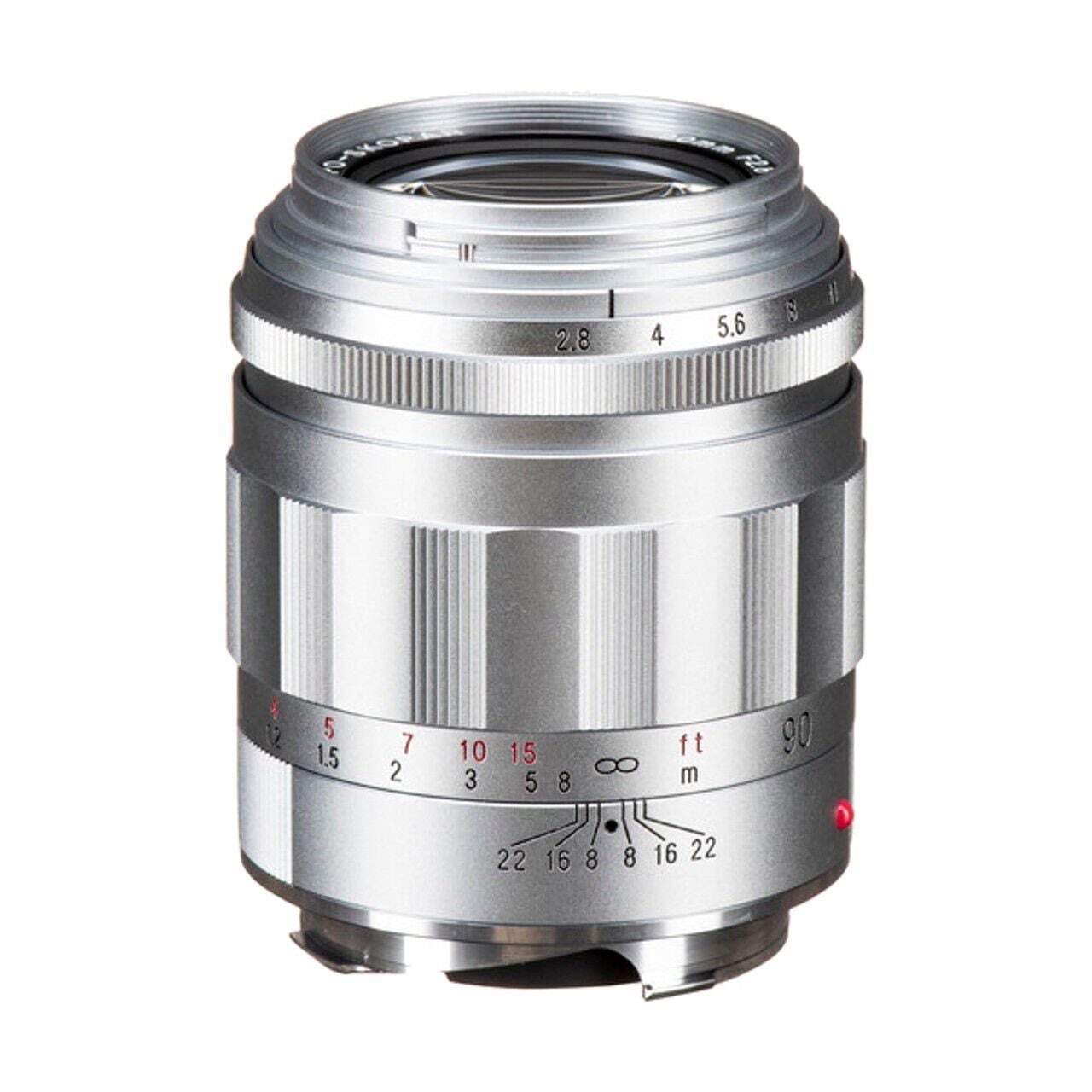 Voigtländer Apo-Skopar 90mm f/2.8 VM Leica M Mount (Gümüş)