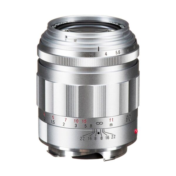 Voigtländer Apo-Skopar 90mm f/2.8 VM Leica M Mount (Gümüş)