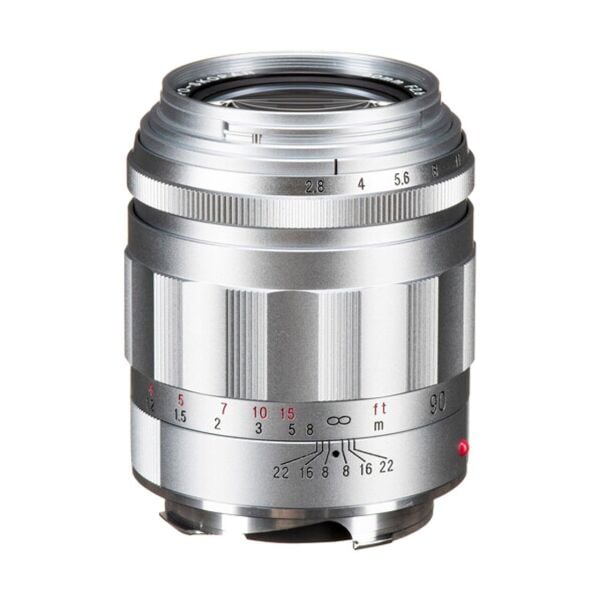 Voigtländer Apo-Skopar 90mm f/2.8 VM Leica M Mount (Gümüş)