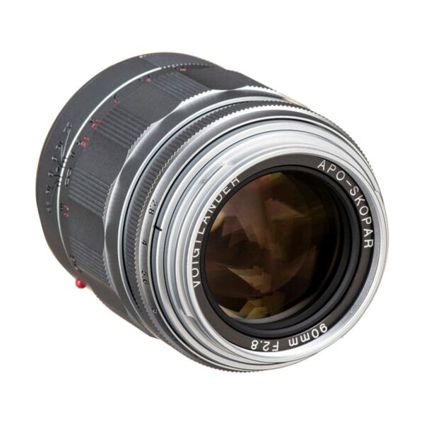 Voigtländer Apo-Skopar 90mm f/2.8 VM Leica M Mount (Gümüş)
