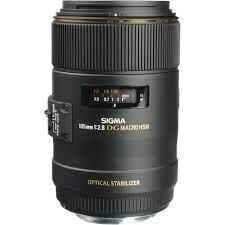 Sigma 105mm f/2.8 EX DG OS HSM Macro F/Canon