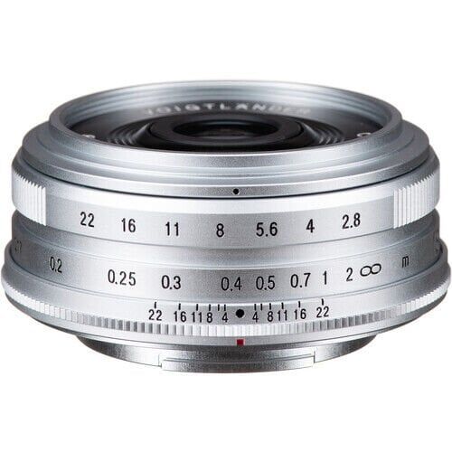 Voigtländer Color-Skopar 18mm f/2.8 Fujifilm X Mount (Gümüş)
