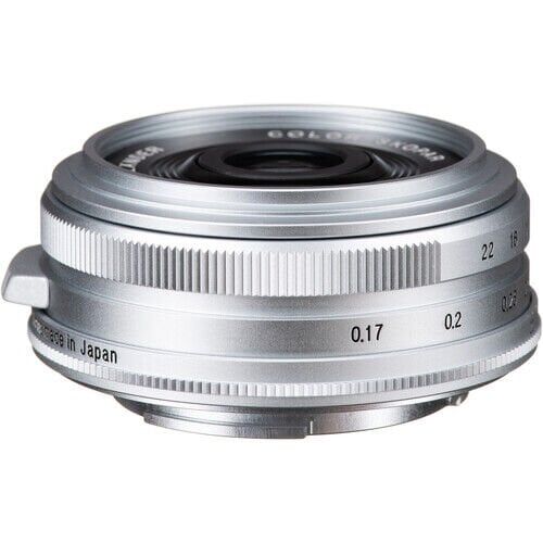 Voigtländer Color-Skopar 18mm F2.8 Fujifilm X Mount Lens (Gümüş)
