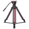 Miliboo M25DL Hidrolik Kafalı Profesyonel Broadcast Video Tripod