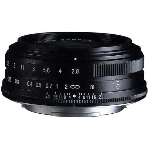 Voigtländer Color-Skopar 18mm f/2.8 Fujifilm X Mount (Siyah)