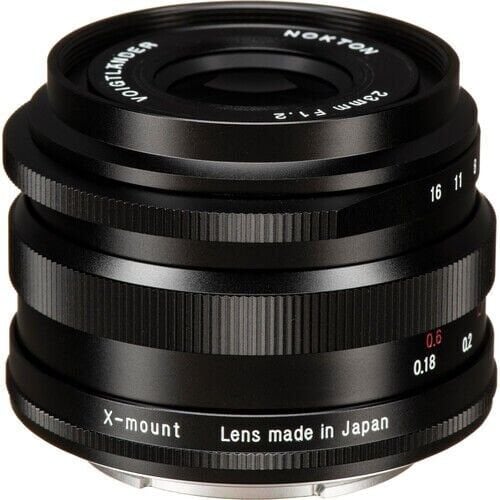 Voigtländer Nokton 23mm f/1.2 Aspherical Fuji X Mount Lens