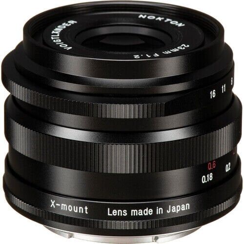 Voigtländer Nokton 23mm f/1.2 Aspherical Fuji X Mount Lens