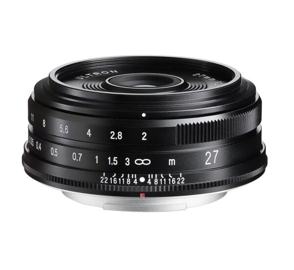 Voigtländer Ultron 27mm f/2.0 Fuji X Mount Lens (Siyah)