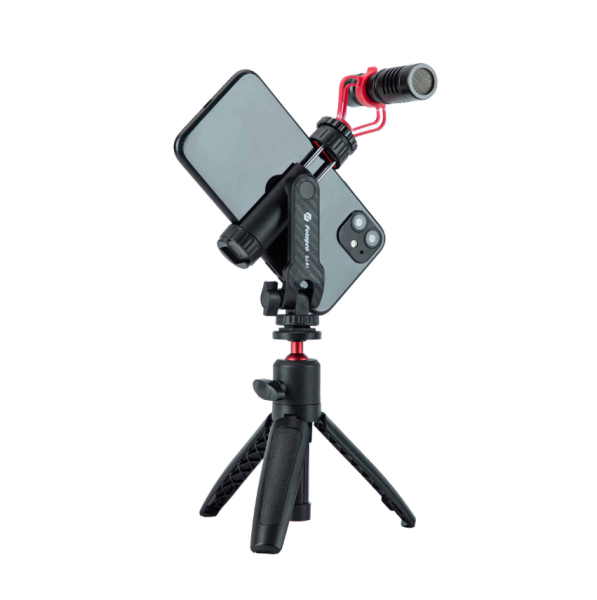 SJ-81 Cold Shoe Telefon Klipsi – Hızlı Dönen Yatay/Dikey Bağlantı