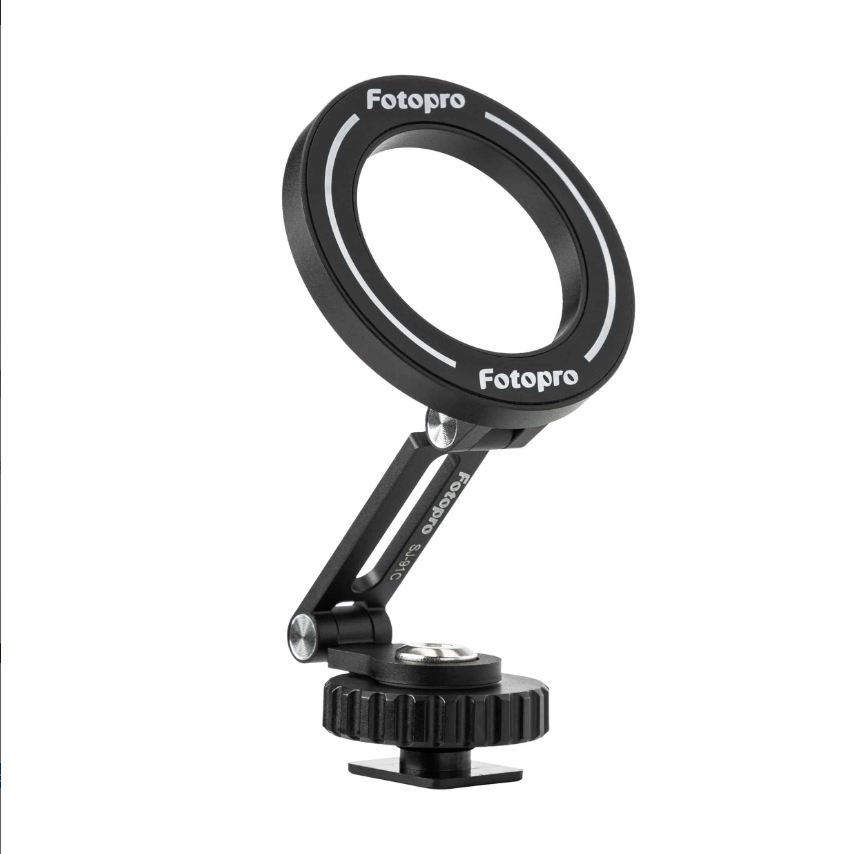 Fotopro SJ-91C Cold shoe Manyetik Bağlantılı Telefon Tutucu